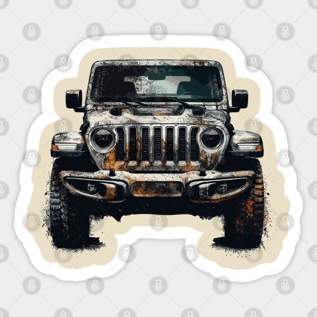 Jeep Gladiator Sticker by Vehicles-Art